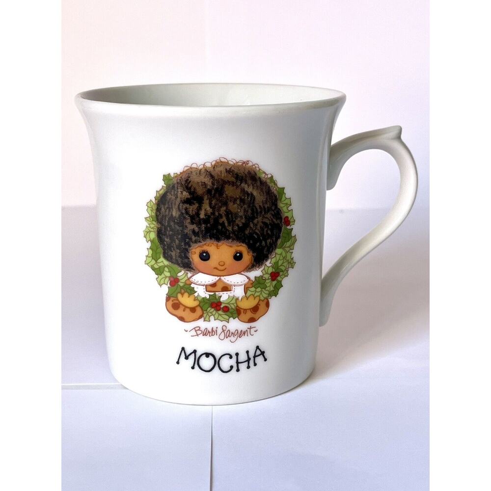 Vintage 1980s Barbi Sargent Coffee Tea Mug POPPYSEED New